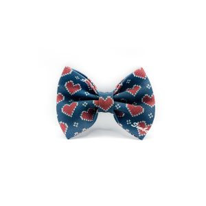 Puzzle hearts Bow