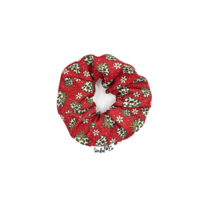 Scrunchie "Strawberry Moo"
